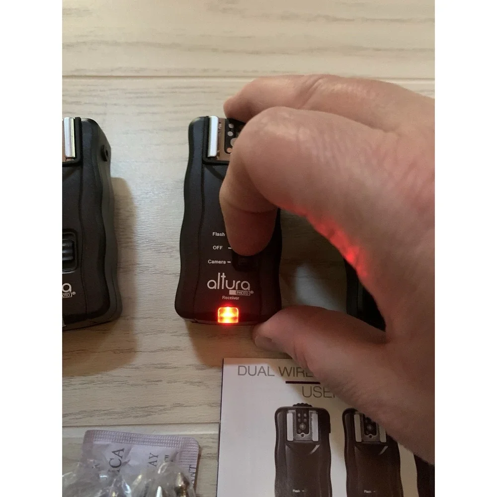 Altura Photo Duel Wireless Flash Trigger Set‎ For Nikon Remote Shutter Release